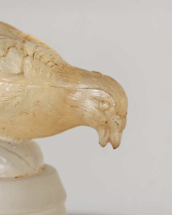 Pair of Fine French Art Deco Bird Night Lights in Molded Glass by Verlys - Image 13